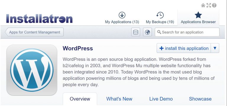 Kaip įdiegti WordPress