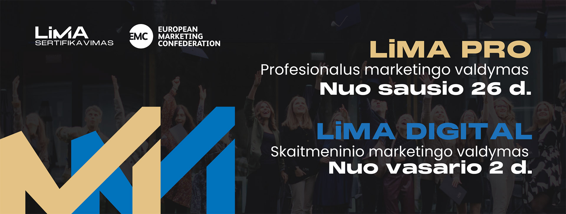 LiMA Facebook puslapio viršelis
