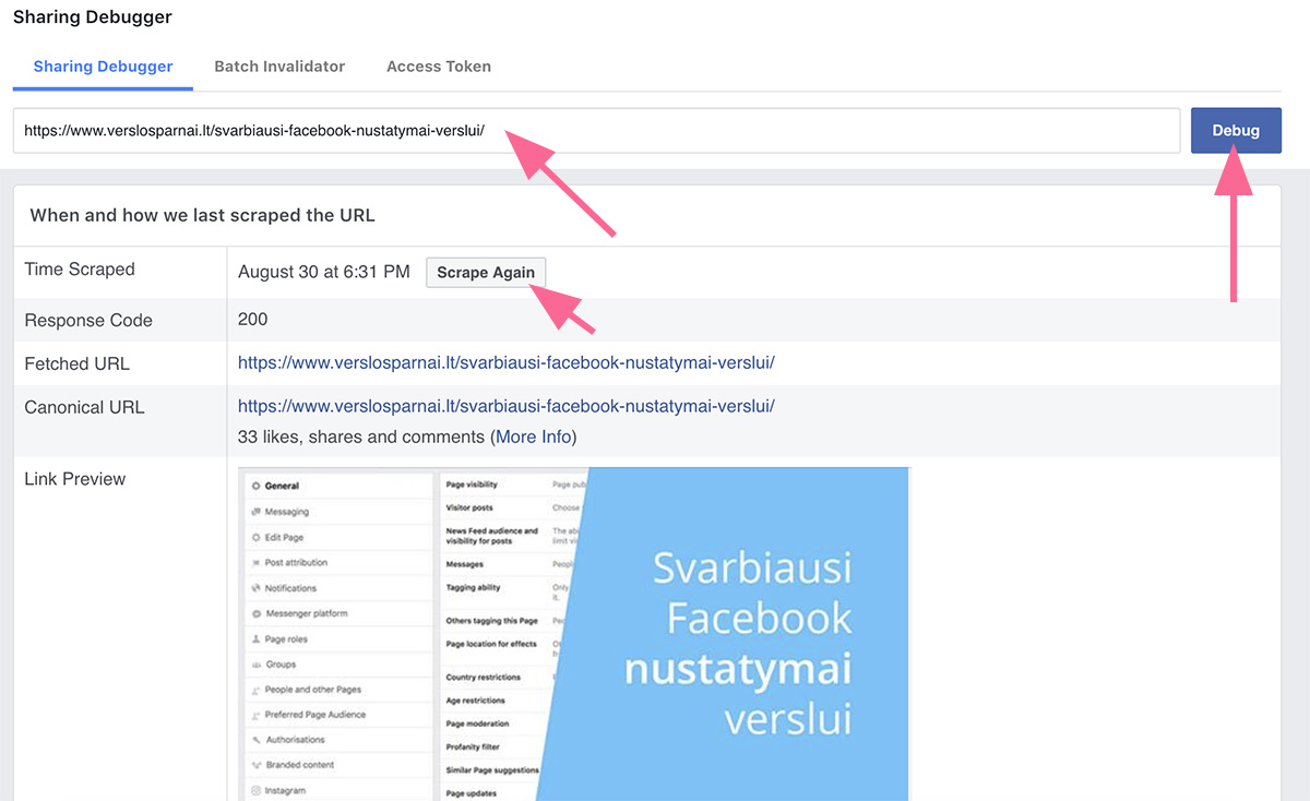 Išvalyti Facebook atmintį